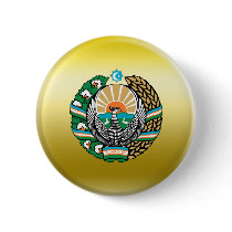 Uzbekistan Coat of Arms Pin