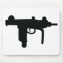 Uzi gun weapon icon mouse mat