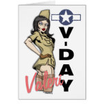 V-DAY Valeri Pin-Up Card