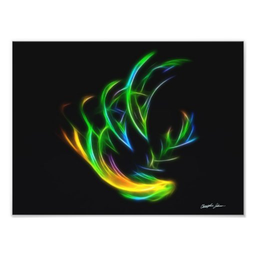 V Flame Photograph