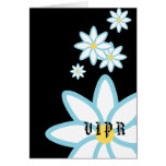 V I P R April's Birth Flower-Customise cards