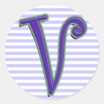 V stickers