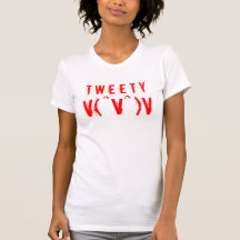 v(^V^)v, T W E E T Y T-shirts