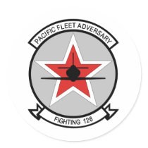 VA-126 Pacific Fleet Adversary Stickers