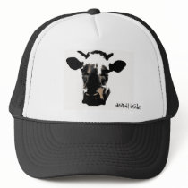 Vaca animal inside gorros bordados