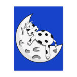vaca_en_la_luna_Vector_Clipart Postcards