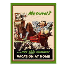 Vacation at Home Post Cards