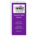 VACATION BIBLE SCHOOL INVITATION CARDS rack cards