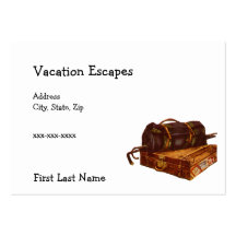 Vacation Escapes Business Card Template