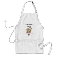 Vacations Rock T-shirts and gifts Aprons