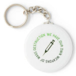 Vaccine key , Autism Awareness Keychain