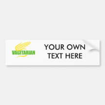 Vag-itarian Bumper Sticker
