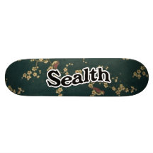 Vaguely Familiar Sealth Wallpaper Skateboard