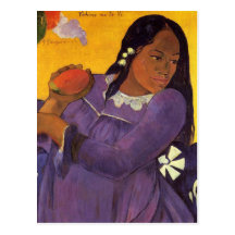 'Vahine No Te Vi' - Paul Gauguin Postcard