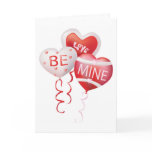 Valentine Balloons Greeting Cards