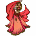 Valentine Belly Dancer photo sculptures