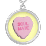 Valentine Candy Heart Custom Necklace