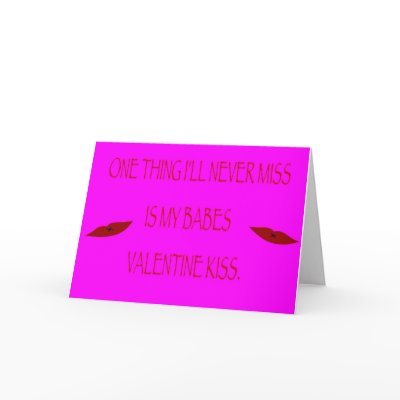 VALENTINE GREETING CARD by ccrcats