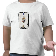 Valentine card depicting flowers, c.1840 (colour l tee shirt