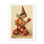 Valentine Clown (2) Post Cards