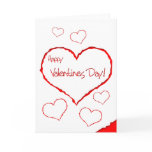 Valentine Cutout Greeting Cards