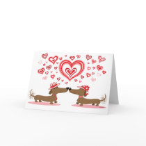 Valentine Dachshunds - Customised