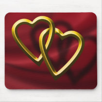 Valentine Day Hearts Mouse Pads