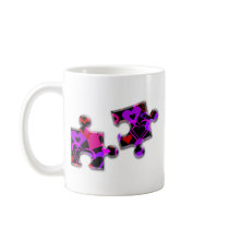 Valentine Day Puzzle Coffee Mug