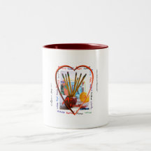 Valentine for a Teacher Mugs