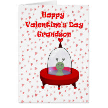 Valentine for Grandson Cards