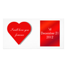 Valentine Forever - Photo Greeting Card