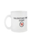 Valentine Free Zone mugs