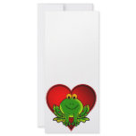 Valentine Frog rack cards