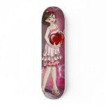 Valentine Girl Custom Skateboard