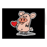 valentine heart piggy cards