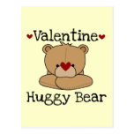 Valentine Huggy Bear Post Cards