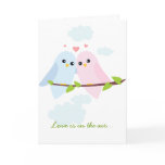 Valentine Love Birds cards
