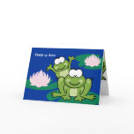 Valentine Love Froggy Kids Card