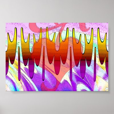 Valentine love heart print by Housh68