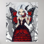 Valentine Masquerade gothic fairy Art Print