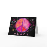 Valentine Peace Sign cards