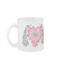 Valentine Peacock Coffee Mugs