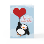 Valentine PENGUIN - card