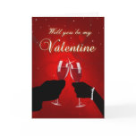 Valentine Proposal Commitment Card