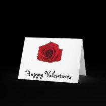 Valentine Rose Art cards