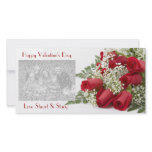 Valentine Roses Photo Card photo cards