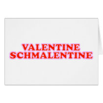 Valentine Schmalentine cards