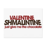 Valentine Shmalintine postcards