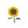 Valentine Sunflower Stickers
