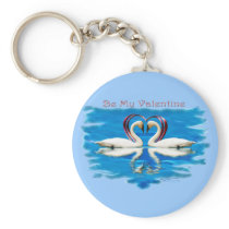 Valentine Swan Collection Key Chain